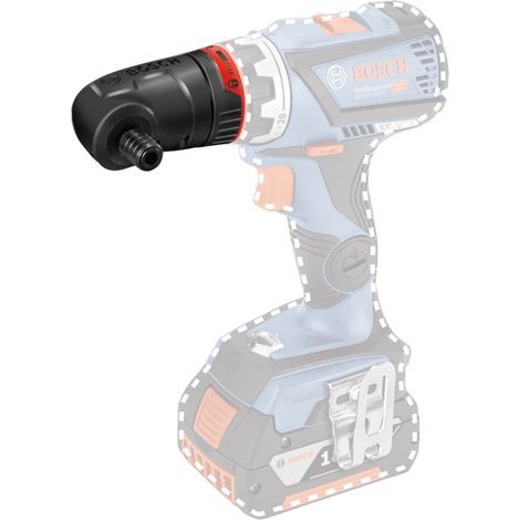 Bosch GFA 18-W Professional FlexiClick Attachments Set (1600A013P7) for Cordless Drill/Driver with 12 Adjustable Positions and Magnetic 1/4-Inch Tool Holder (1/3)