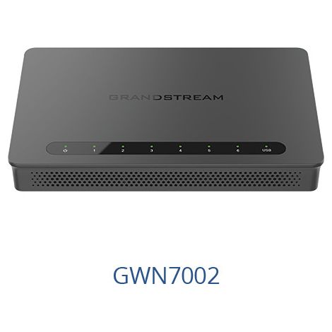 Grandstream GWN7002 Router VPN Gigabit Multi-WAN con cortafuegos integrado (1/2)