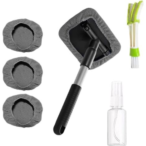 Brosse à pare-brise auto Outil Rétractable De Lavage Pour Toit Extérieur De (1/4)