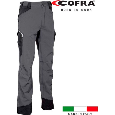 Pantaloni Hagfors grigio scuro nero cofra taglia 52