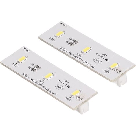 Lot de 2 barres lumineuses LED de rechange pour réfrigérateur/congélateur, compatible avec le modèle SW BX02B DC 12V. (1/5)