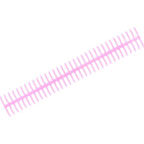 10 Bobines de Reliure 34 Trous Polypropylène Résistantes à l'Usure pour Papeterie Rose (1/5)