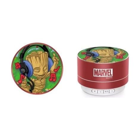 ERT Group Altavoz inalámbrico portátil 3W Grot 001 Marvel rojo