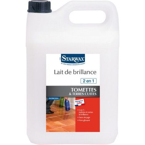 STARWAX 2 in 1 latte lucidante per piastrelle 5 L STARWAX