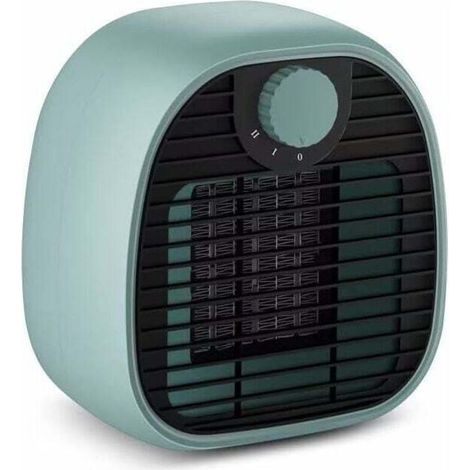 Elektrischer Heizlüfter, 650/1000 W, Überhitzungs- und Kippschutz, 2 Heizstufen, für Bad, Zuhause, Büro, sicher und leise – Crezuo