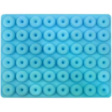 HONORNIC – Gummibärchenform in Form von Donuts, Mini-Ringen, Silikonform für Schokolade, Gelee, Eiswürfel, Kuchen- und Cupcake-Dekorationen (1/5)