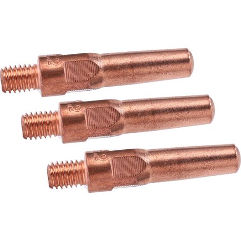 10 embouts de contact en cuivre conducteur pour torche de soudage, consommables 8,8 x 40 x 1,2 mm (1/5)
