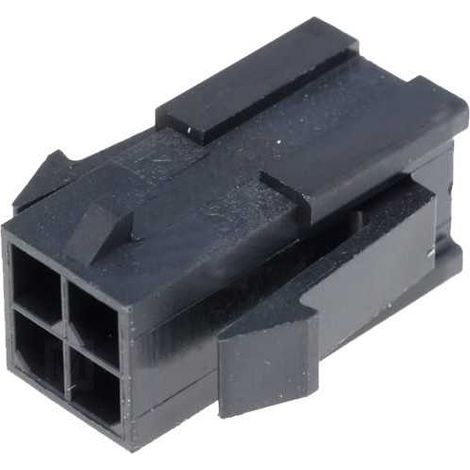 Connettore Micro Fit femmina 2X2 vie molex