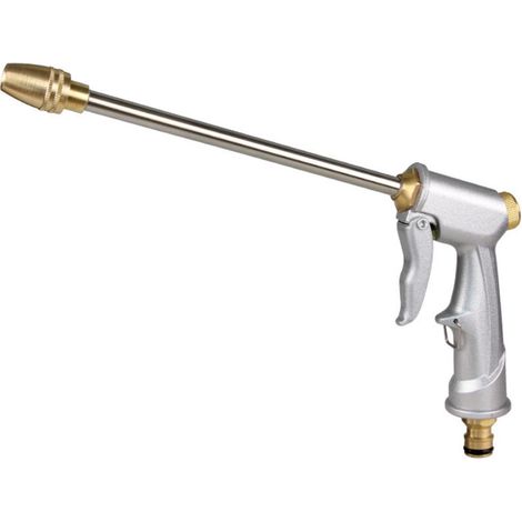 Pistolets d'arrosage de Jardin, douchette d'arrosage à Haute Pression réglable en métal, Bec de Pistolet étanches (1/5)