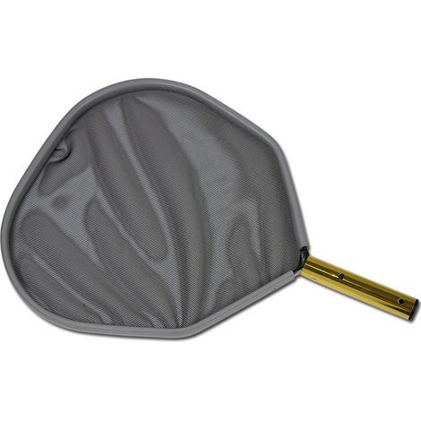 Râteau de Piscine,Piscine Épuisette Écumoire Filet à Maille Filet de Feuille pour Nettoyage Piscine en Aluminium Filet de Filtre de Feuille de Cadre pour La Feuille de Poisson de Piscine (1/5)