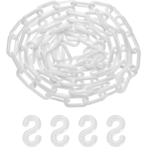 Chaine De Barriere En Plastique Longueur De 10Ft Ascenseur (1/5)