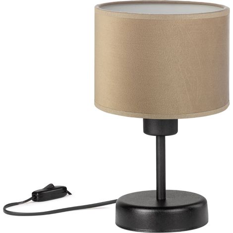 Lampada Tornado, velluto amrub, cappuccino