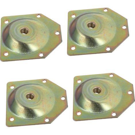 de 4 querres de fixation pour pieds de meubles compatible (1/5)