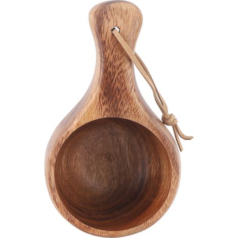 220 ml Kaffeebecher aus Holz, umweltfreundlich und isoliert, mit dickem Henkel und komfortablem Griff für den Gebrauch zu Hause. (1/5)