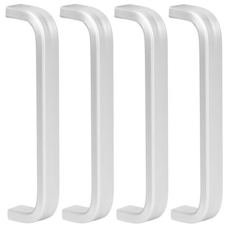 SABIR Poignée de porte en alliage d'aluminium, 4 pièces, quincaillerie de meuble moderne et élégante pour tiroir d'armoire (1/5)