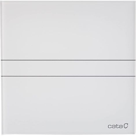 Sapho Cata E - Ventilatore assiale per bagno con regolazione automatica E-120 GTH, 6 W/11 W, diamentro di montaggio 120 mm, bianco 00901200 (1/5)