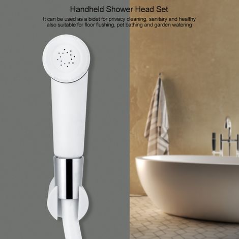Douchette de bidet portable en plastique ABS avec support pour tuyau (1/5)