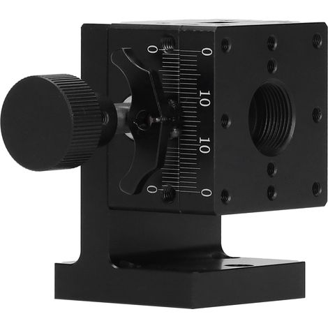 Hochpräzise manuelle Z-Achsen-Plattform mit Schwalbenschwanzführung und Zahnrad-Hubsystem HFLA40 40x40mm