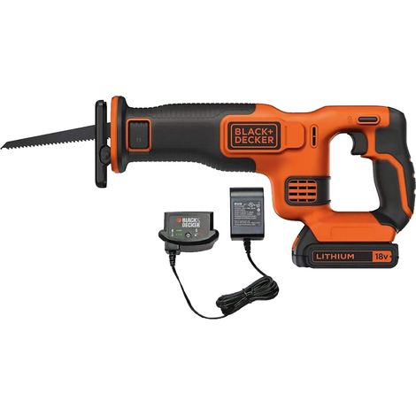 SEGA A GATTUCCIO A BATTERIA 'BDCR18-QW' 18V - 1,5 Ah  - BLACK DECKER