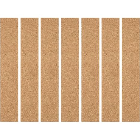 Veemoon Lot de 7 bandes liège autocollantes pour décoration murale (1/5)