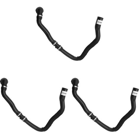 Trois durites supérieures de radiateur (31319605) compatibles avec S80, V70, V60, XC60 2.0T (2010-2015). (1/5)