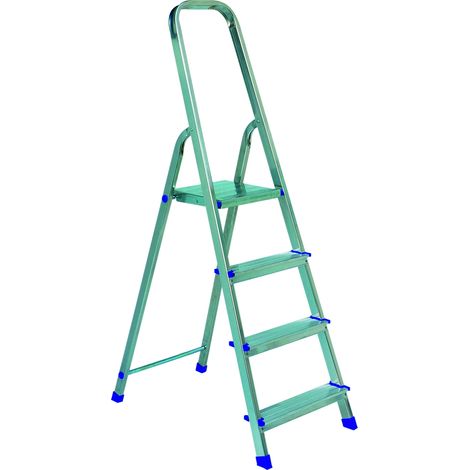 Veritt Sicherheitssteighilfe Aluminium 4 Stufen 150 kg