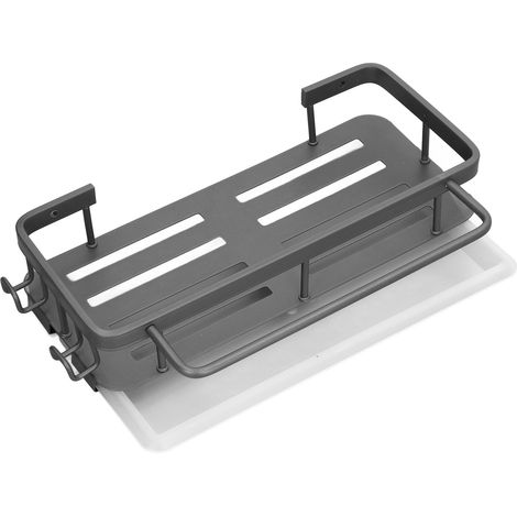 Étagère murale pour évier de cuisine, en acier inoxydable, pour faire sécher la vaisselle au-dessus de l'évier, pour usage domestique (1/5)