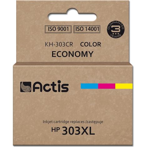 Actis KH-303CR ink for HP printer, replacement HP 303XL T6N03AE Premium 18ml 415 pages colour