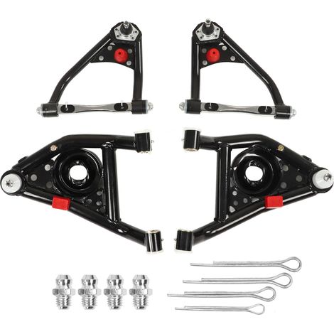 GARRYFIZH Jeu de 4 bras de suspension supérieurs et inférieurs haute résistance, pour Camaro/Nova (1/5)