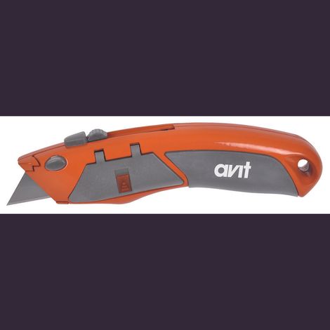 Cutter avec lame rétractable et fonction recharge de lame automatique AVIT AV01010 C19548 (1/2)