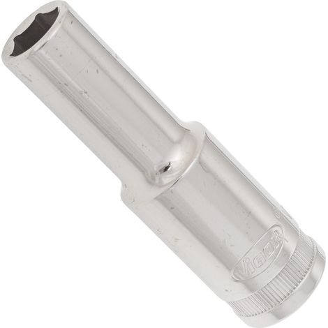 VIGOR Steckschlüsseleinsatz, lang, 1/2 (12,5 mm) Vierkant hohl, Außen Sechskant Profil, SW 11 mm (1/2)