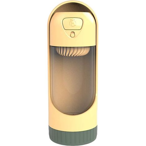 Gourde portable pour chien et chat avec filtre - Abricot (1/5)