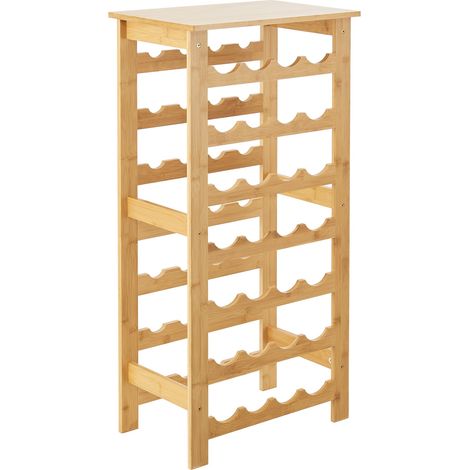 Casier à bouteilles 28 emplacements sur 7 niveaux 94 x 47 x 29 cm (1/5)