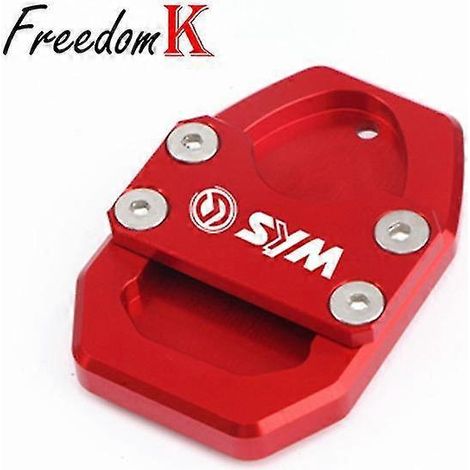 CNC-Seitenständer-Verlängerungsplatte für Sym Cruisym300 Gts300i Gts 300 300i Motorrad - Rot