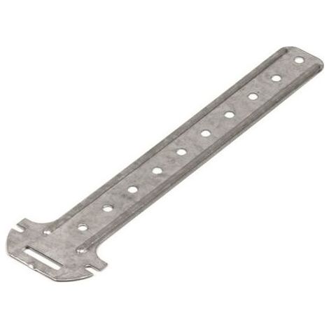 Placo – Suspente longue 171 mm pour charpente bois – Acier – Plénum jusqu'à 150 mm – Boîte de 100 pièces (1/5)