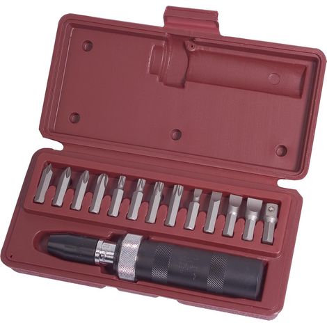 Kraftwerk – Coffret de 15 clés à chocs – Chrome Vanadium forgé – Pour débloquer vis et écrous rouillés – Usage professionnel