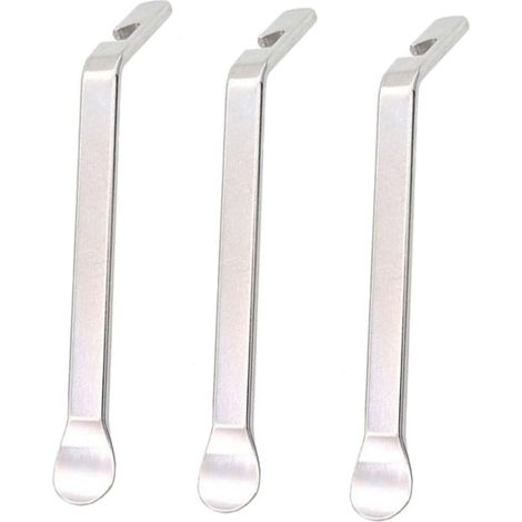 Lntyq 3pièces Levers De Pneu Acier pour Réparation De Pneus De Vélo Outil Pratique Et Portable pour Changer Les Pneus De Vélos De Route Et VTT (1/4)