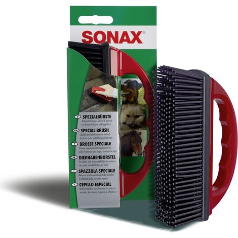 Cepillo para el cabello de goma suave SONAX