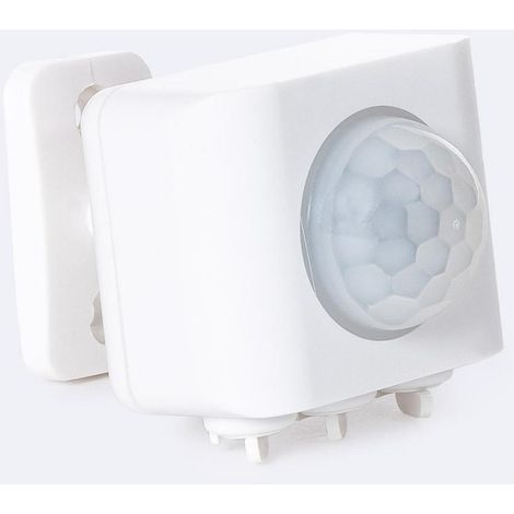 Sensore Movimento Superficie PIR 360º Mini  Bianco