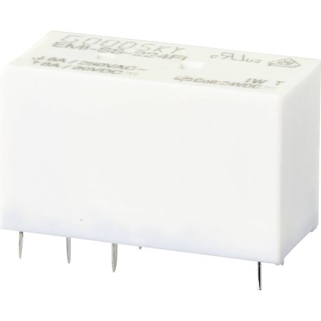 GOODSKY EMI-SS-224FI RELAIS POUR CIRCUITS IMPRIMÉS 24 V/DC 8 A 2 INVERSEURS (RT) 1 PC(S) TUBE (1/2)