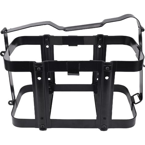 Support amovible pour bidon d'essence en acier au carbone, avec système de verrouillage, compatible avec des bidons de 5 gallons (20 litres), 2,5 gallons (10 litres) (1/5)