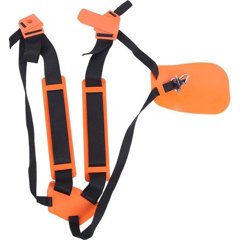 Doppia tracolla – regolabile in nylon – tosaerba/decespugliatore – giardino/prato (1/5)
