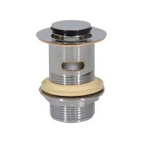PILETTA OTTONE PER LAVABO CLICK-CLACK CON TROPPO PIENO Misura: 1"1/4