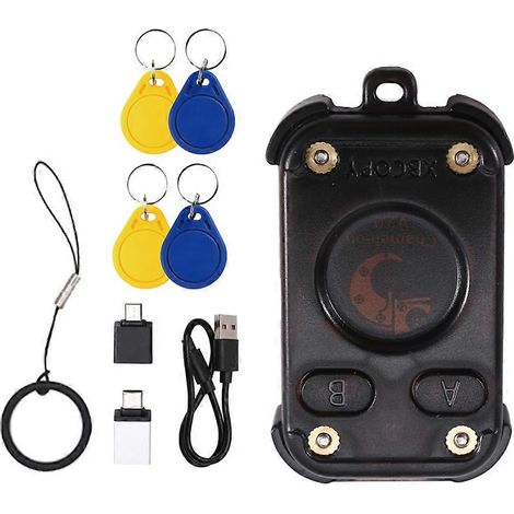 Chameleon V2.0 RFID-Chip-Lesegerät, Smartcard-Emulator, Duplikator + 2 CUID/UID-Schlüsselanhänger, Smartcard-Dekodierung. (1/5)
