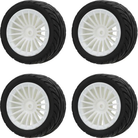 Rennwagenreifen aus griffigem Gummi mit starker Dämpfung für UD1601, UD1602, UD1603, UD1604, UD1607, SG1603 und SG1604 (weiß) (1/5)