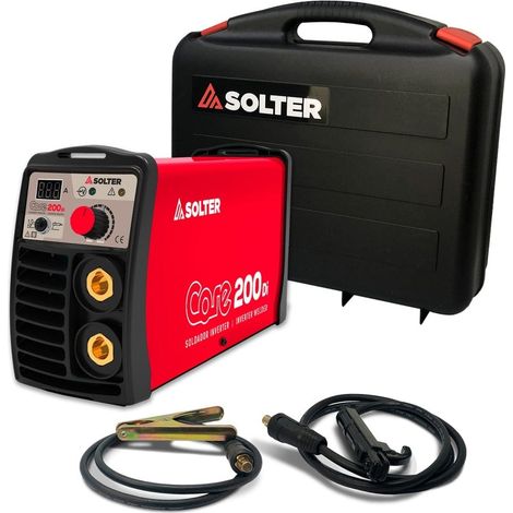 Soldador Inverter Solter CORE 200Di  200A MMA TIG (1/4)