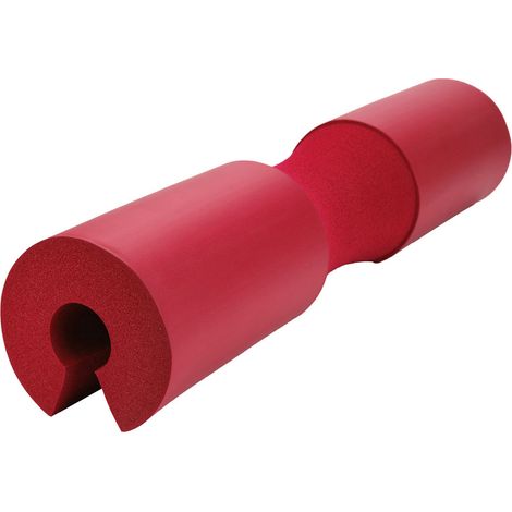 Protège-cou épaules squat barre rouge coussin protection haltérophilie poids (1/5)