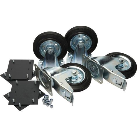 Armorgard CAS Heavy-Duty Castors 150mm (Set of 4) ARMCAS
