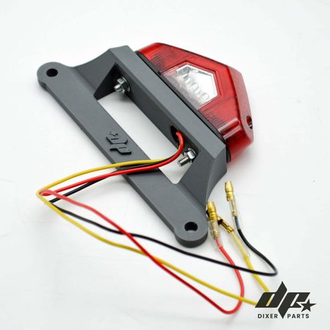 Soporte de luz de freno trasera Kawasaki ZX6R 636 (2013-2018) Stunt (1/5)