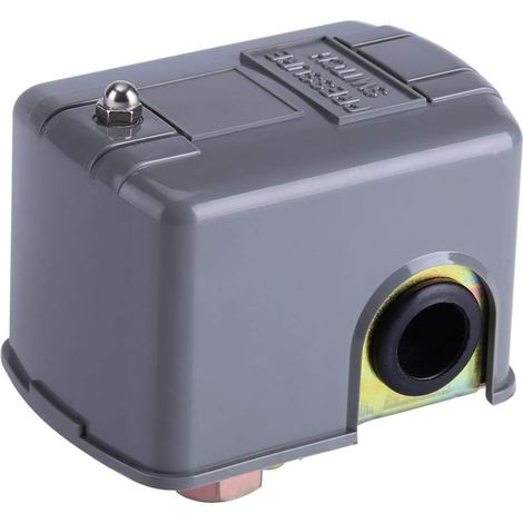 Électrique Interrupteur Commutateur de Contrôle de Pression de Ppompe à Eau de 40-60 PSI à Double Ressort Réglable pour Pompe à Eau de Jardin d'injection Auto-Amorçante